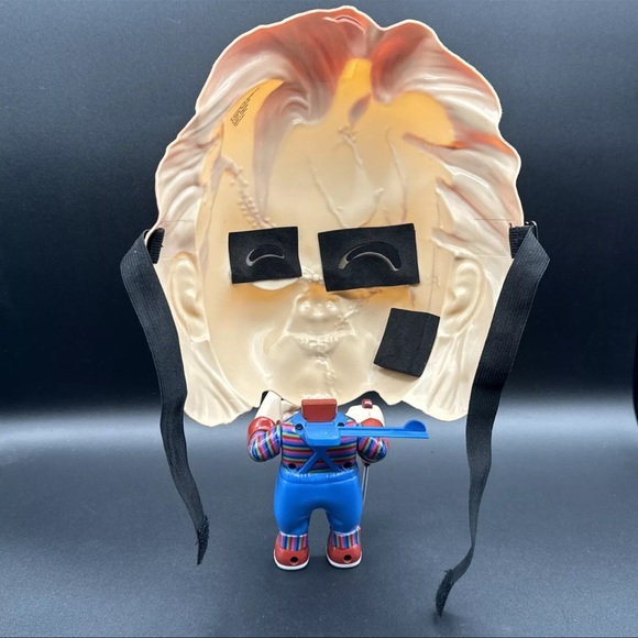 Chucky Doll Halloween Plastic Mask & Body Universal City Studios Disguise Works! - Picture 2 of 8